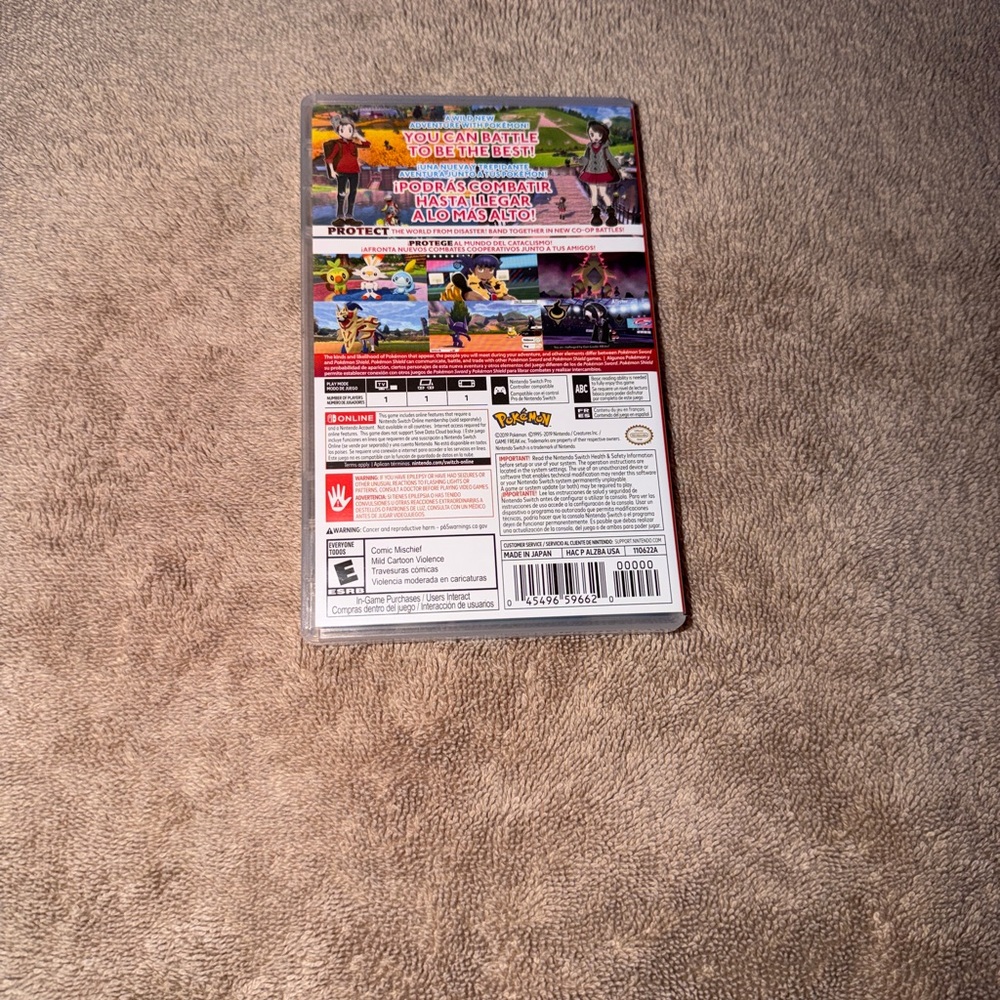 Nintendo Switch – Pokémon Shield (Tested & Working) - Picture 2 of 4